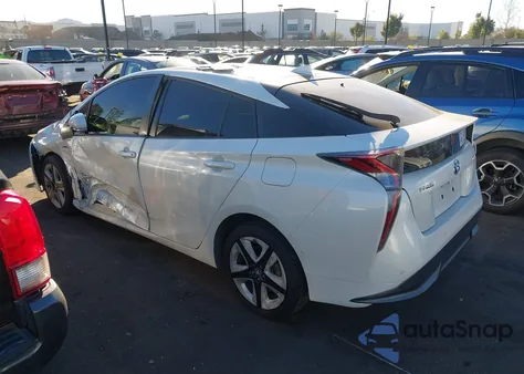 2017 Toyota Prius Three Touring from USA, damaged, VIN JTDKARFU7H3046214